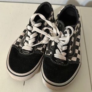 Vans Checkered Size 12Y Shoes